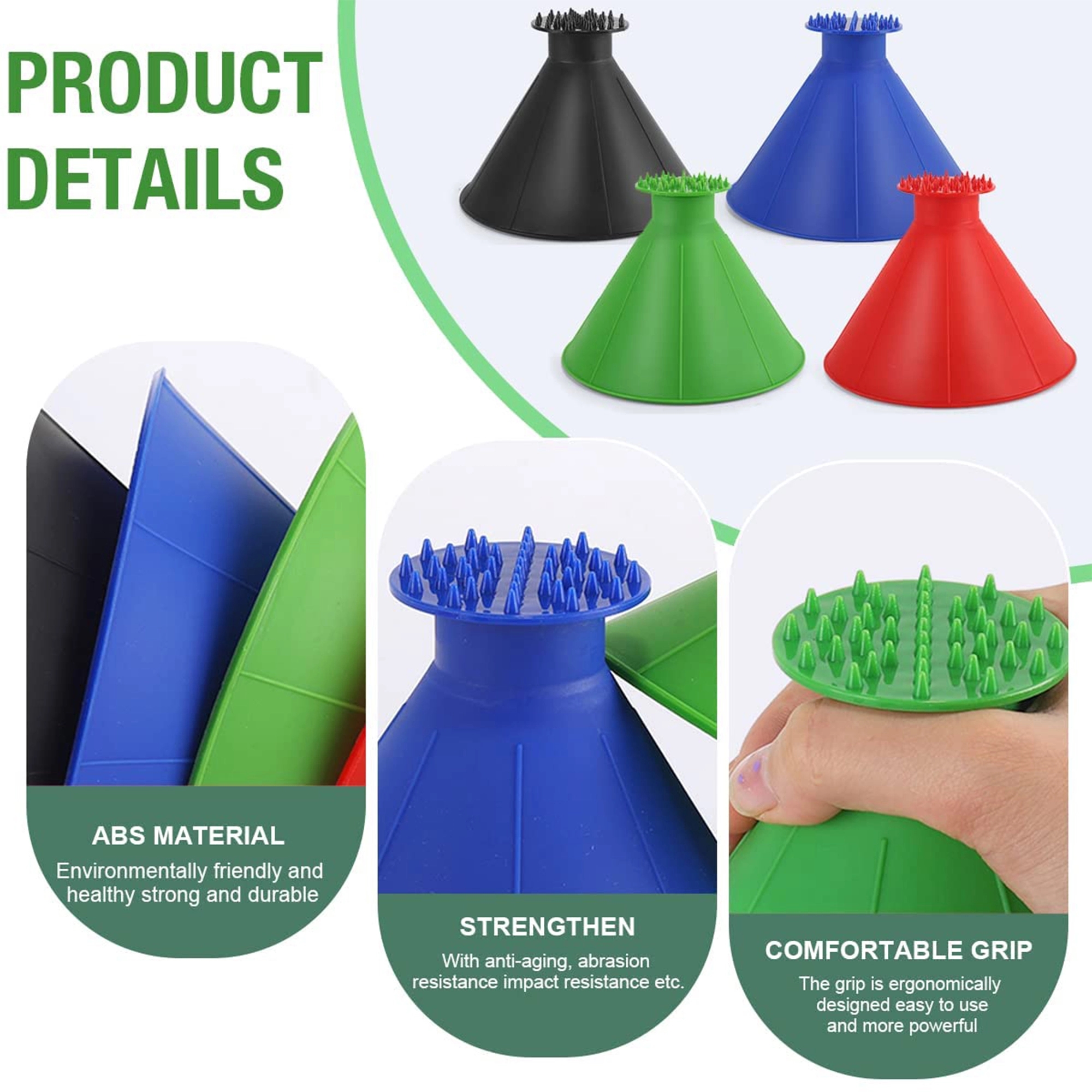 2 in 1 for Windshield Ice Scraper 2
