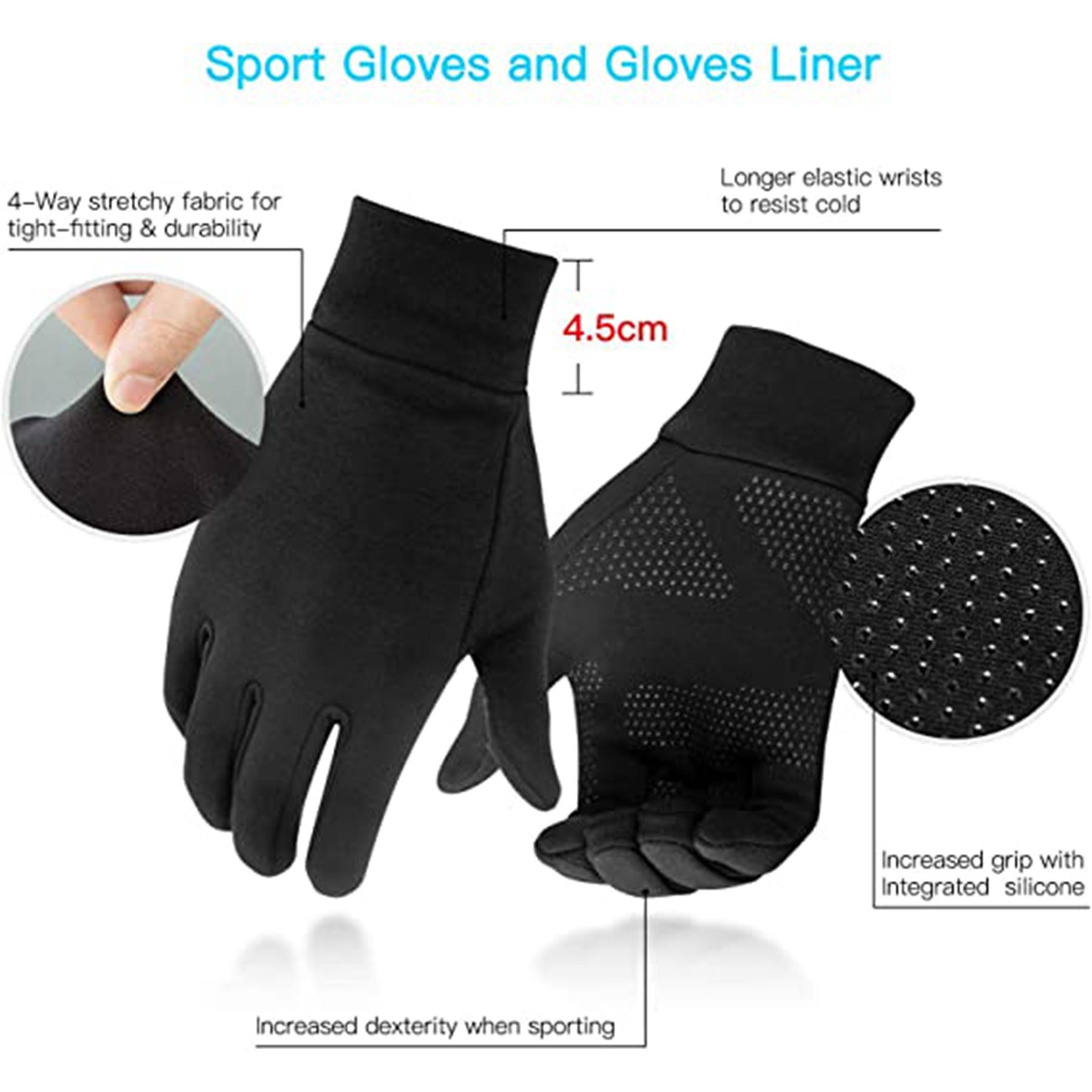 Lightweight Running Gloves 1