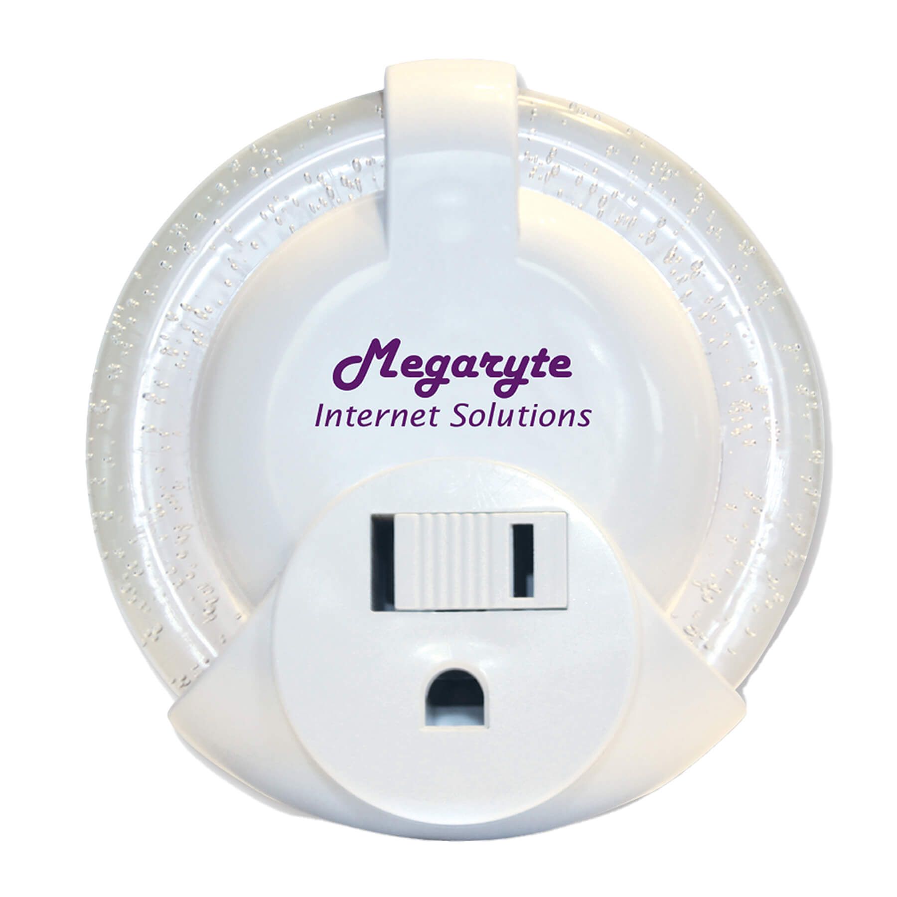 LED Sparkle Night Light with Outlet 6