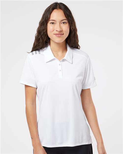 Women's 3-Stripes Shoulder Polo - A325 6