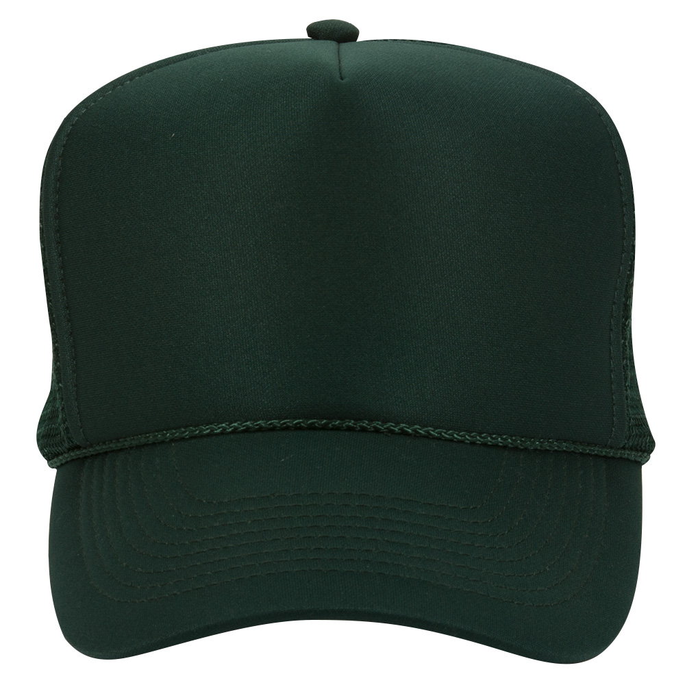 OTTO CAP® 5 Panel High Crown Mesh Back Trucker Hat 125