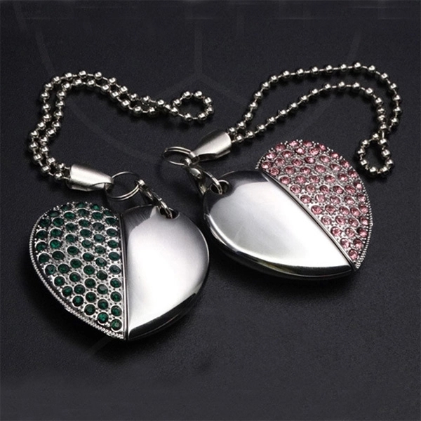 Crystal Heart USB Flash Drive 5