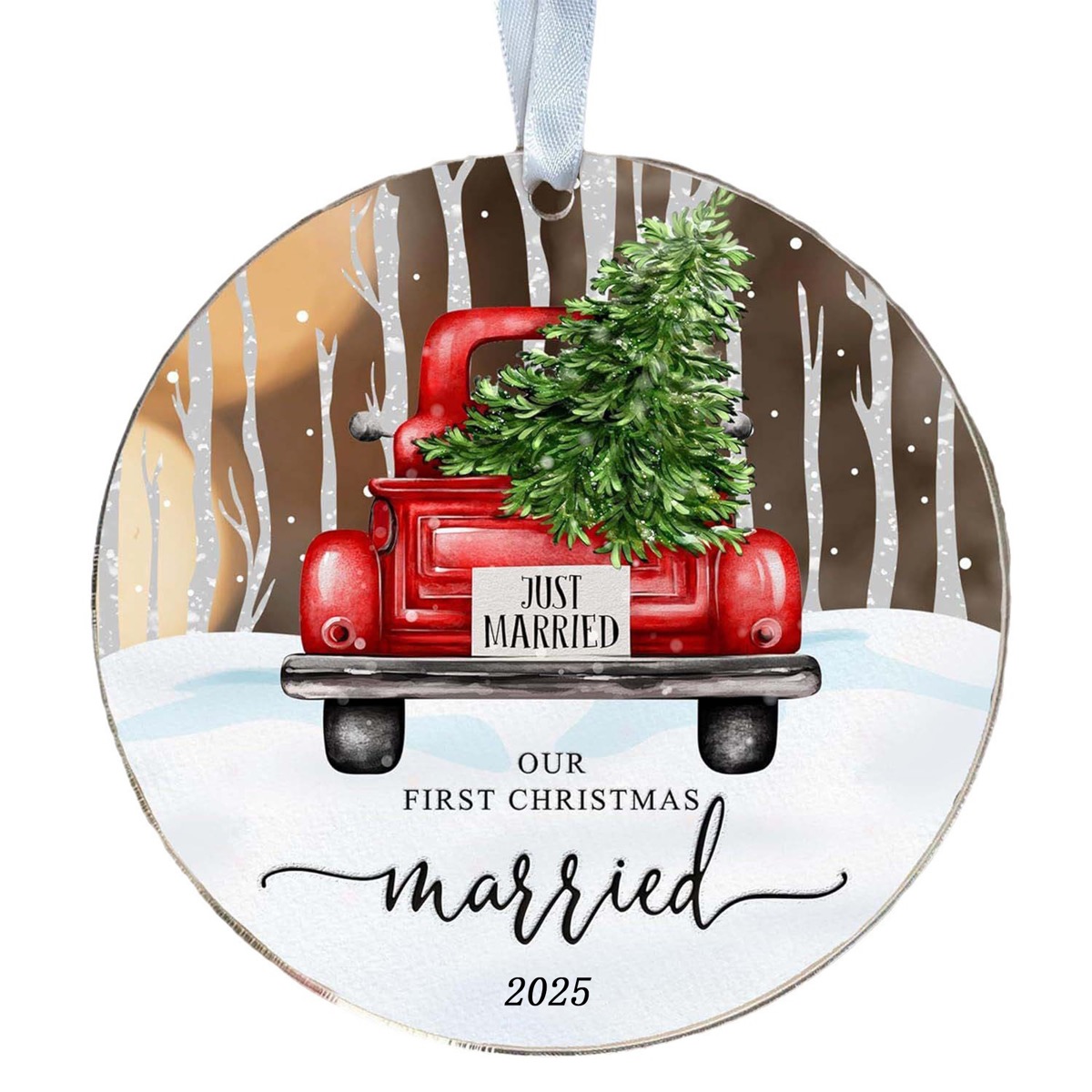 Full Color Christmas Decoration Acrylic Pendant 2