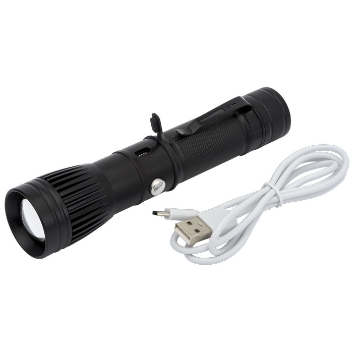 Channel LED / COB Rechargeable Flashlight 17