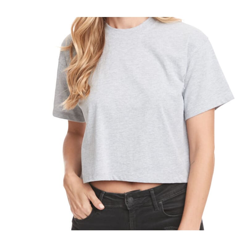 Next Level Apparel Ladies' Ideal Crop T-Shirt 13