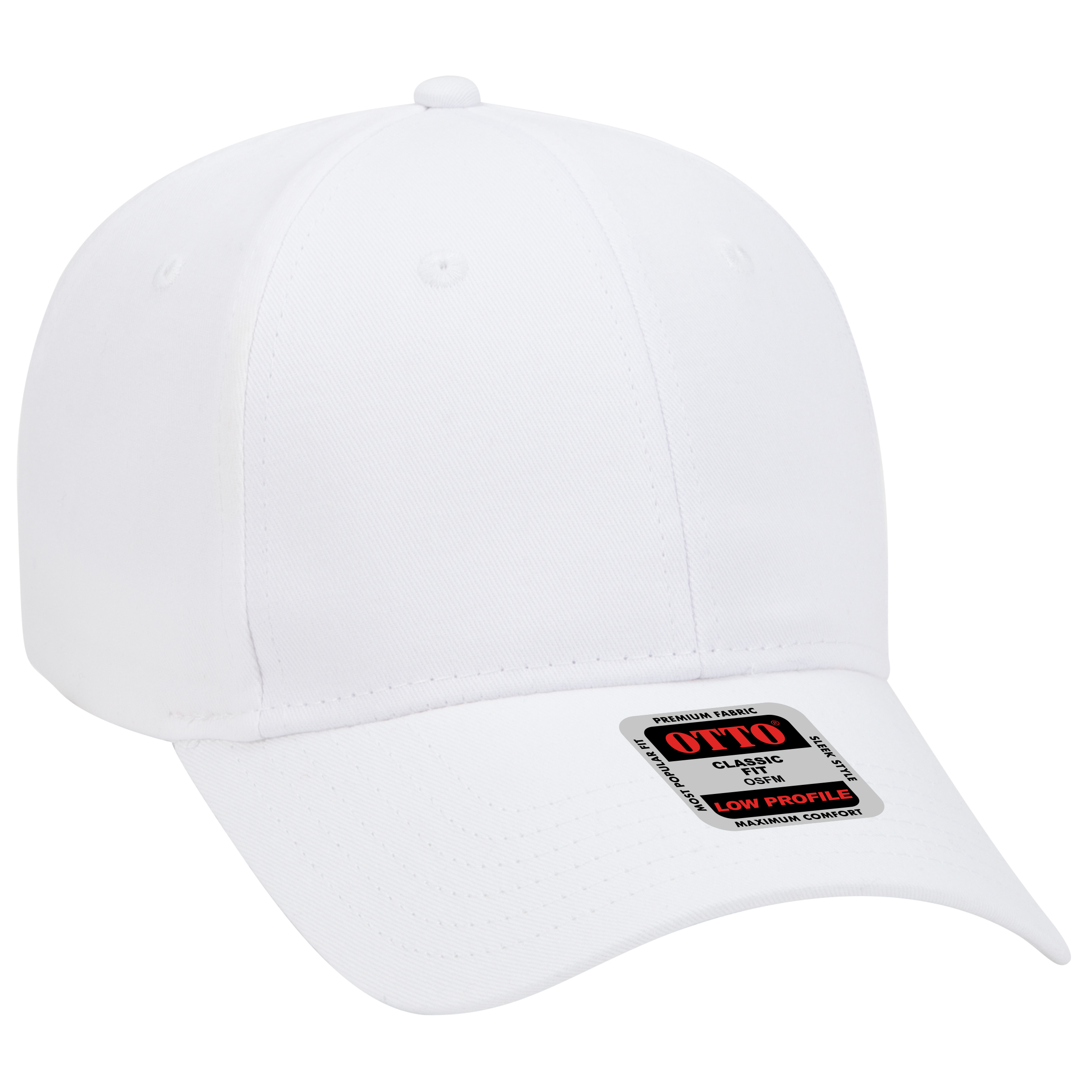 OTTO CAP® 6 Panel Low Profile Baseball Cap 4