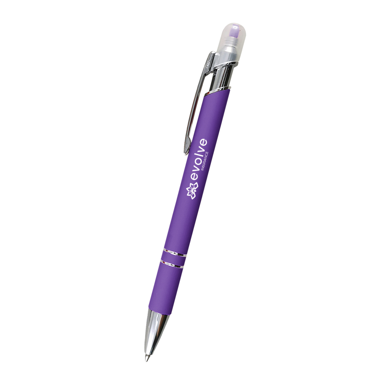 Mia Incline Pen With Highlighter 10