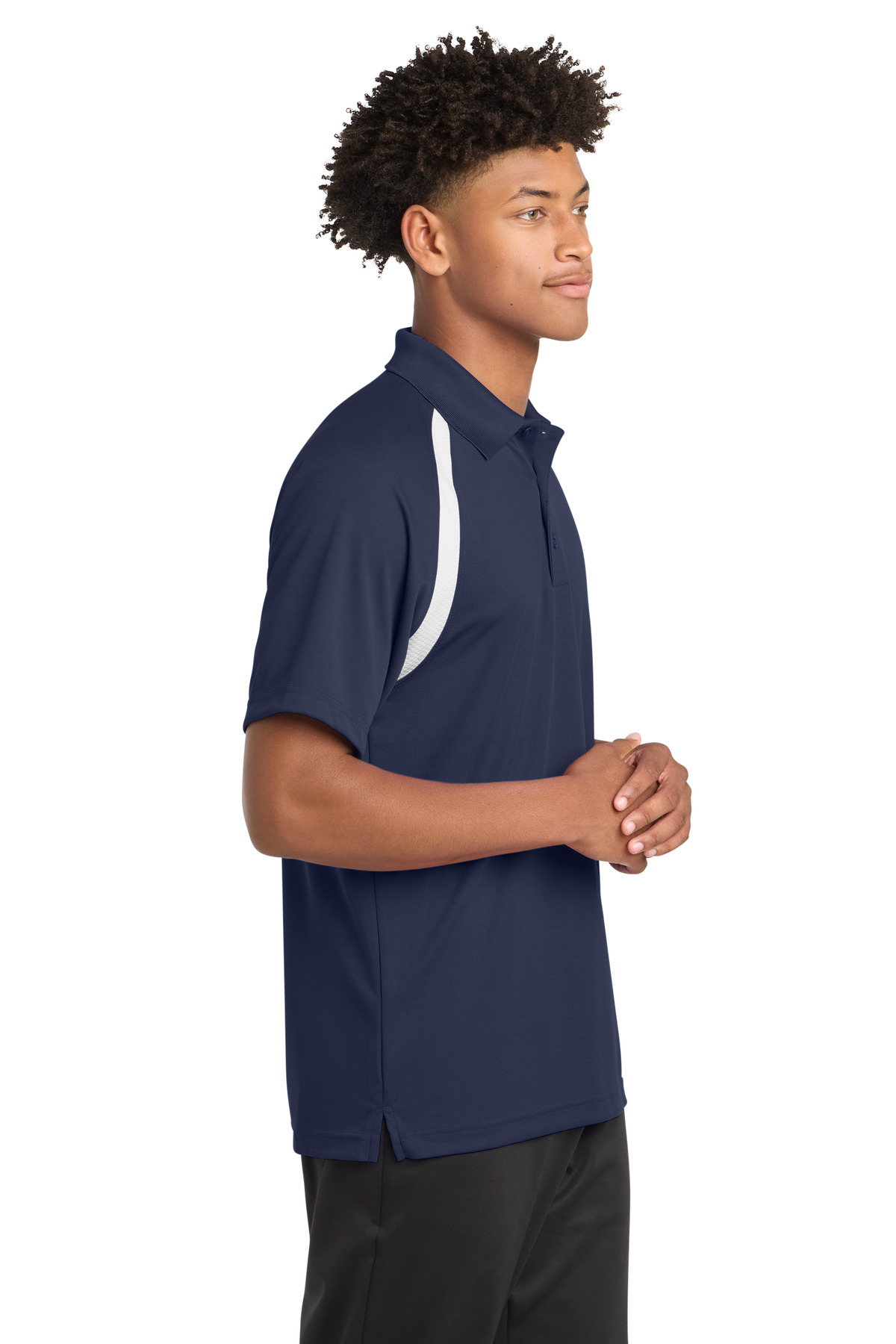 Sport-Tek Dry Zone Colorblock Raglan Polo. T476 38