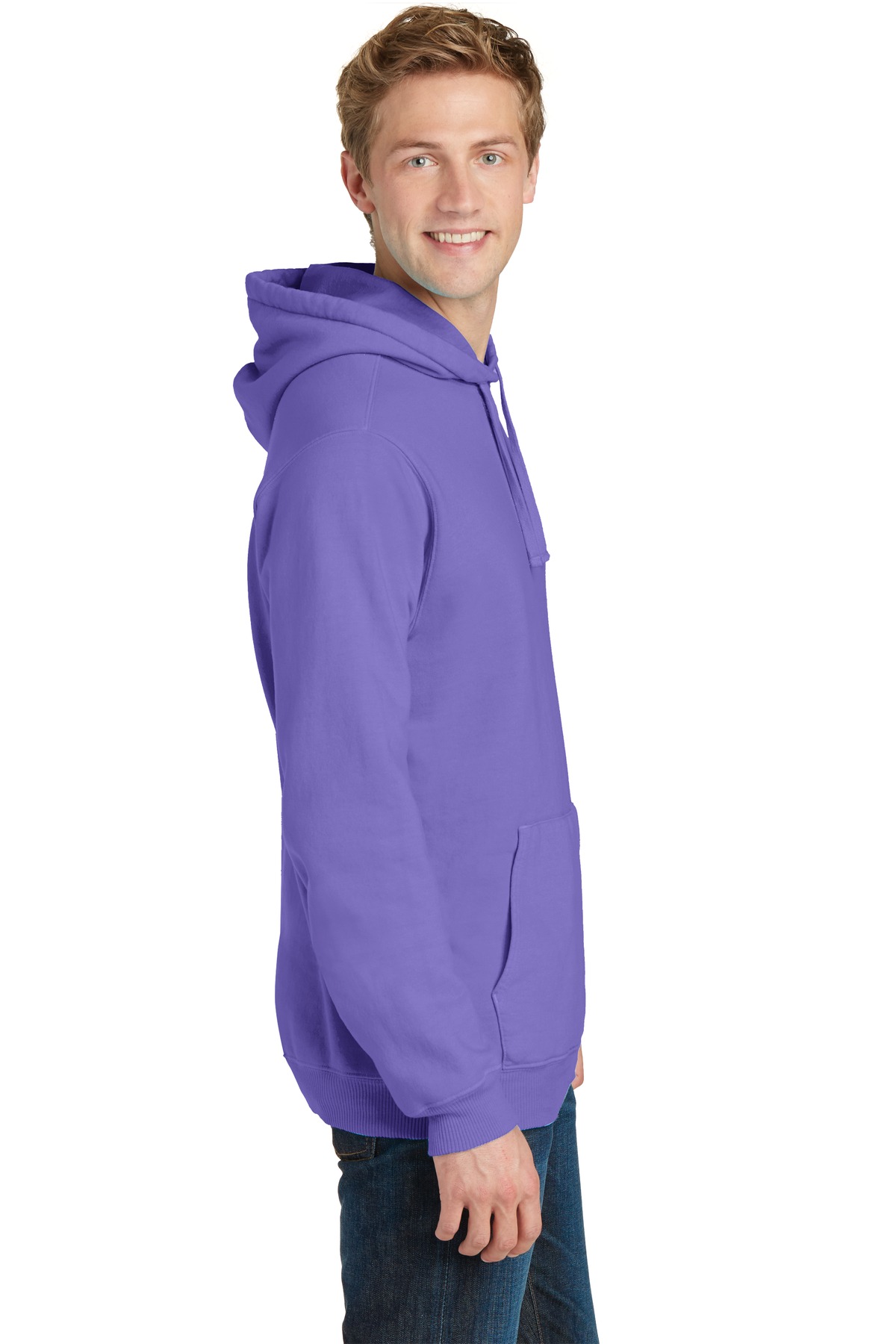 Beach Wash Garment-Dyed Pullover Hooded Sweatshirt