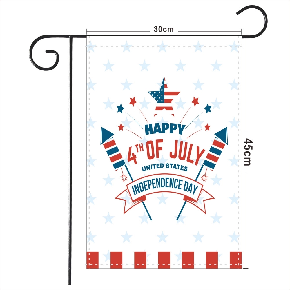 Independence Day Yard Outdoor Garden Flags 10