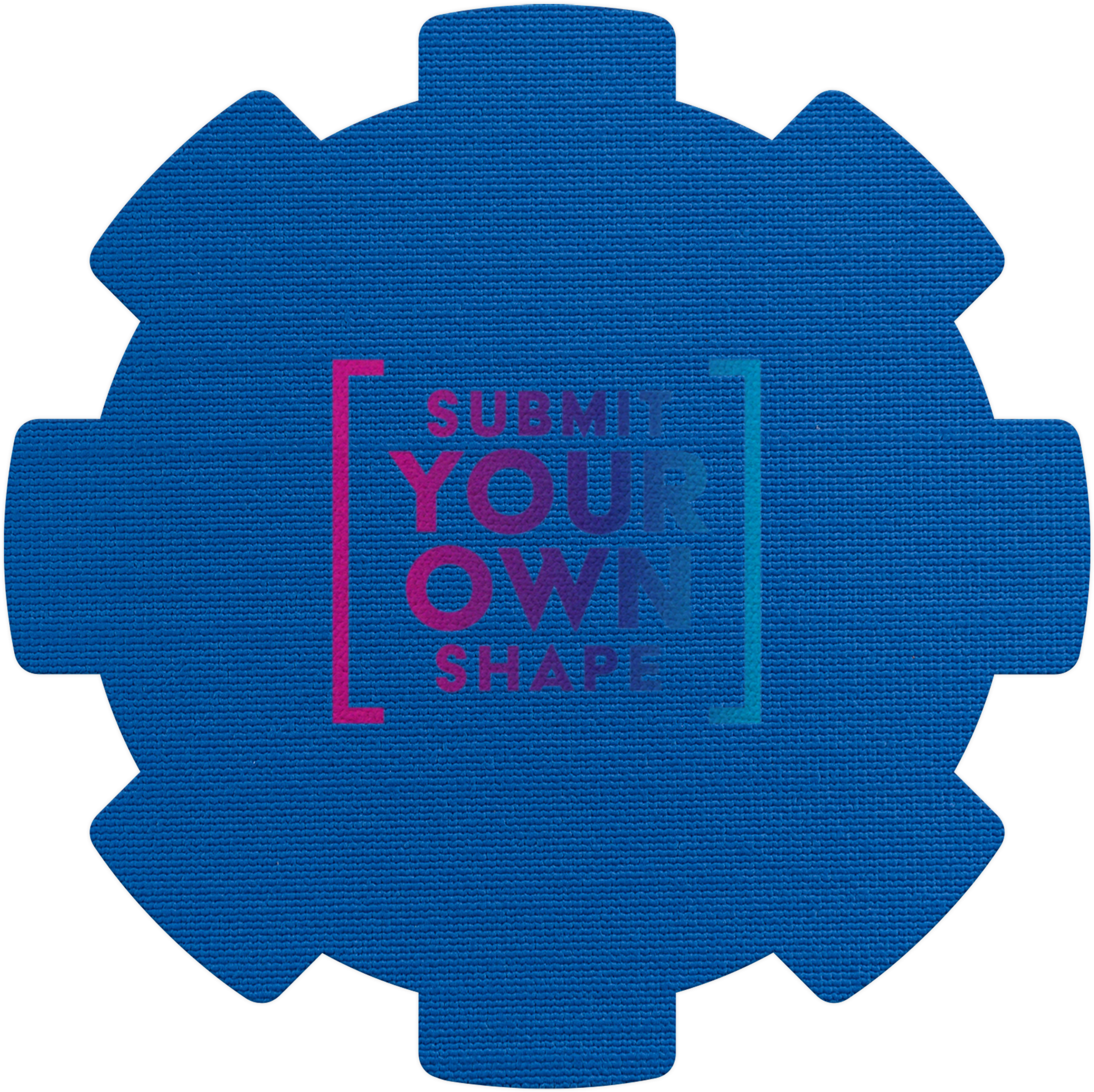 Grip-It™ Placemats Custom Shape 175 sq. in. - (Color) 12