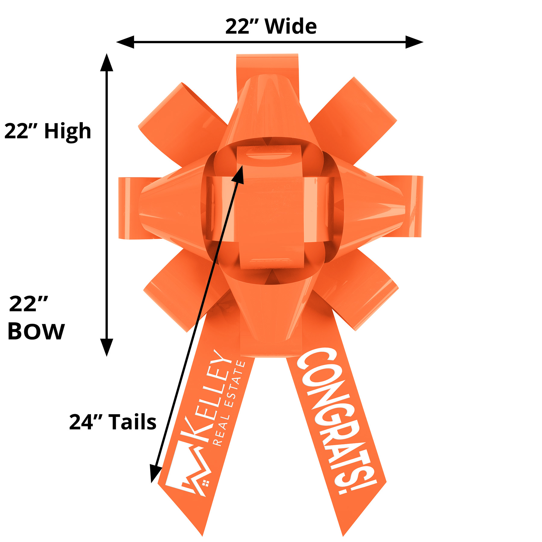 22" Bow - Door Hanger - Marquee 7