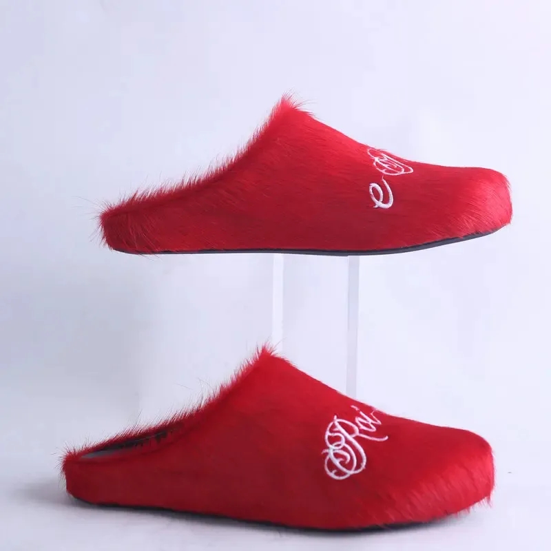 Custom Horse Fur Clogs 6