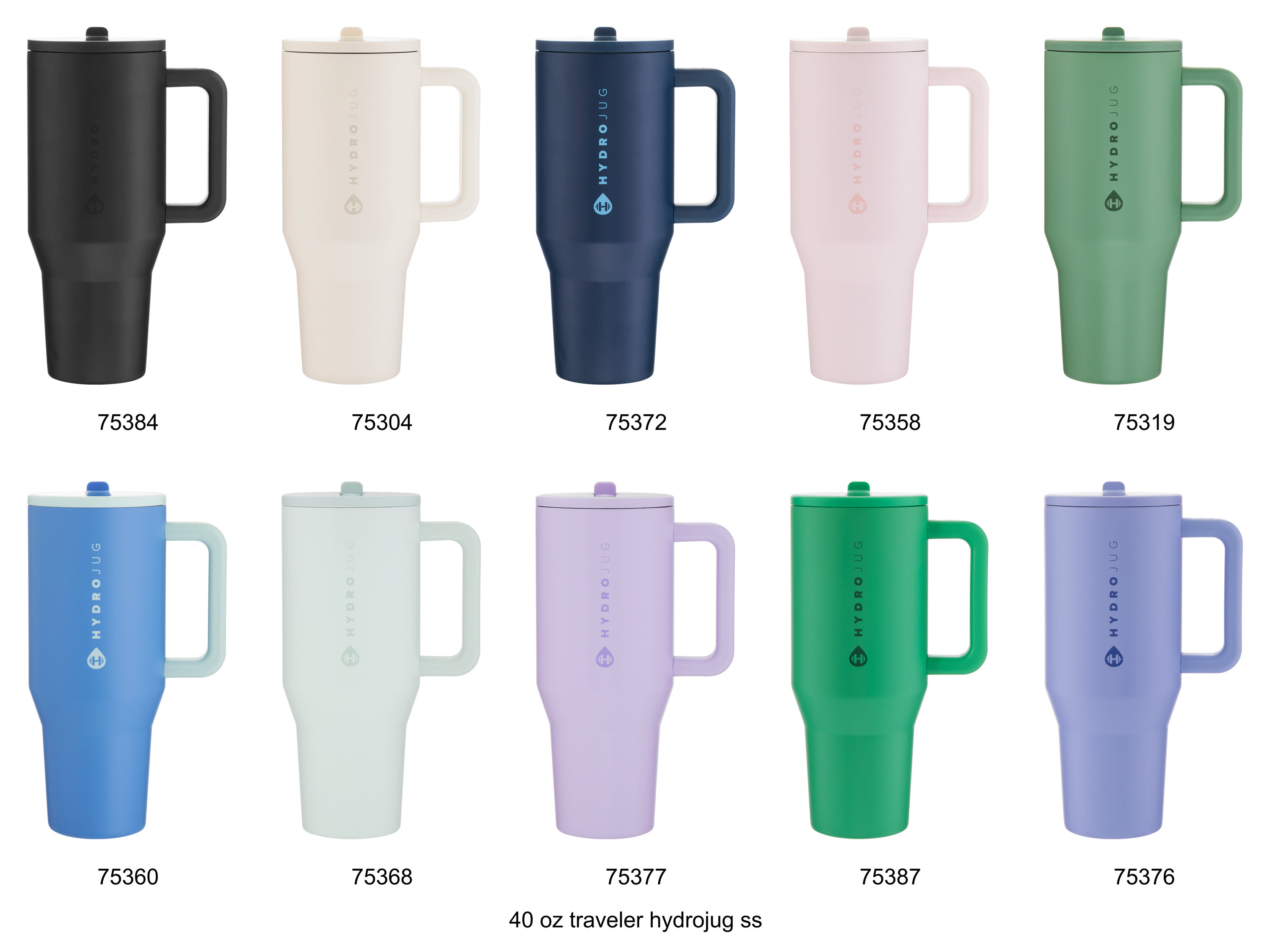 40 oz hydrojug traveler - powder 115