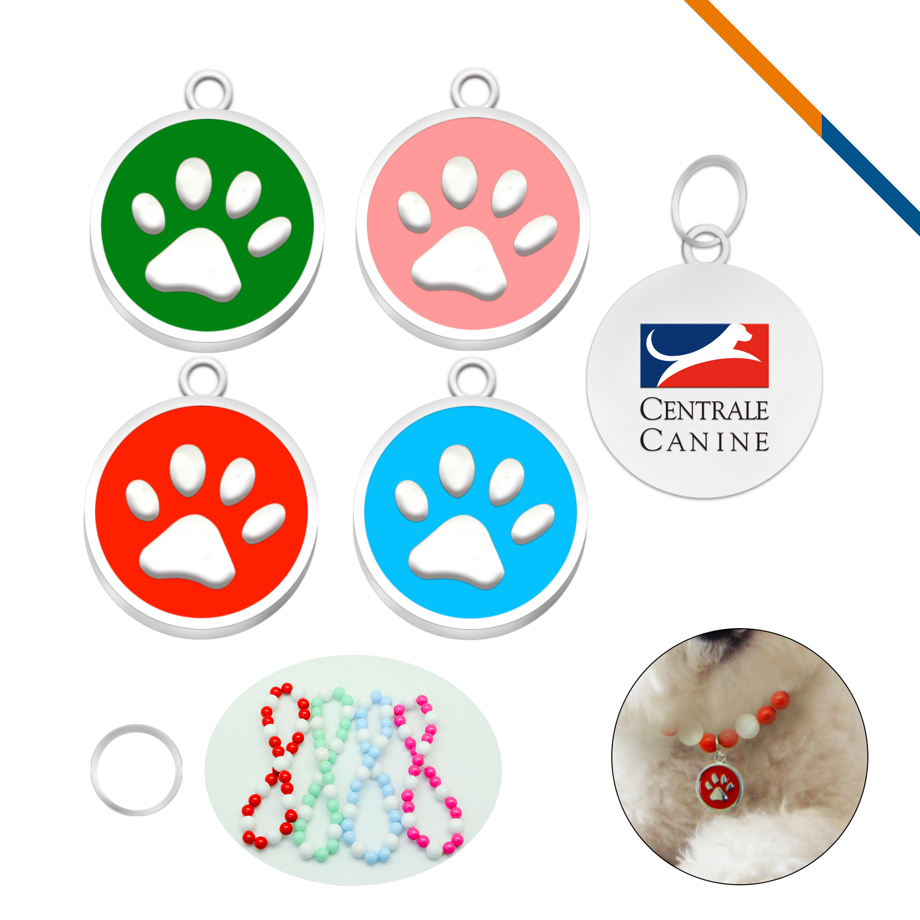Fuzzy Paw Tags 4