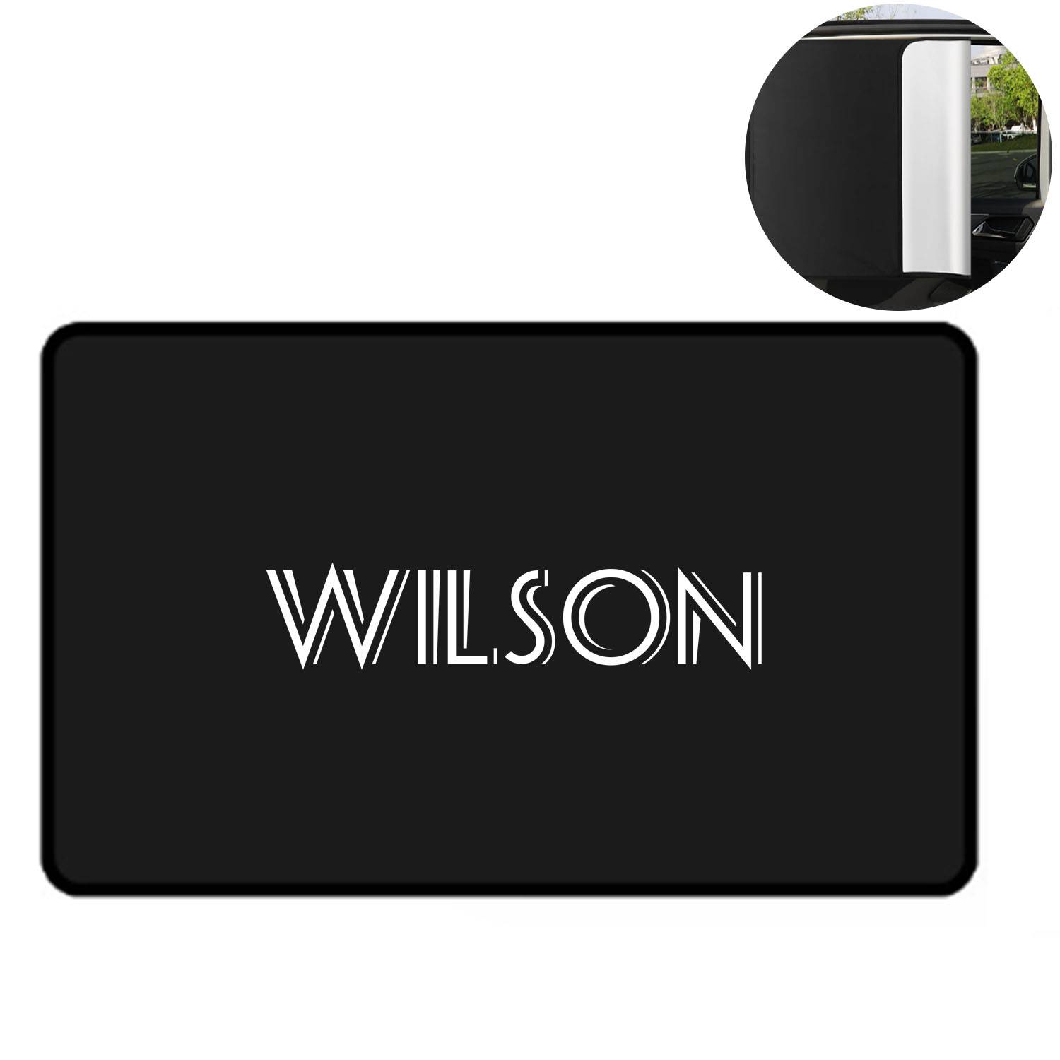 Heat-Insulated Opaque Magnetic Car Sunshade 4