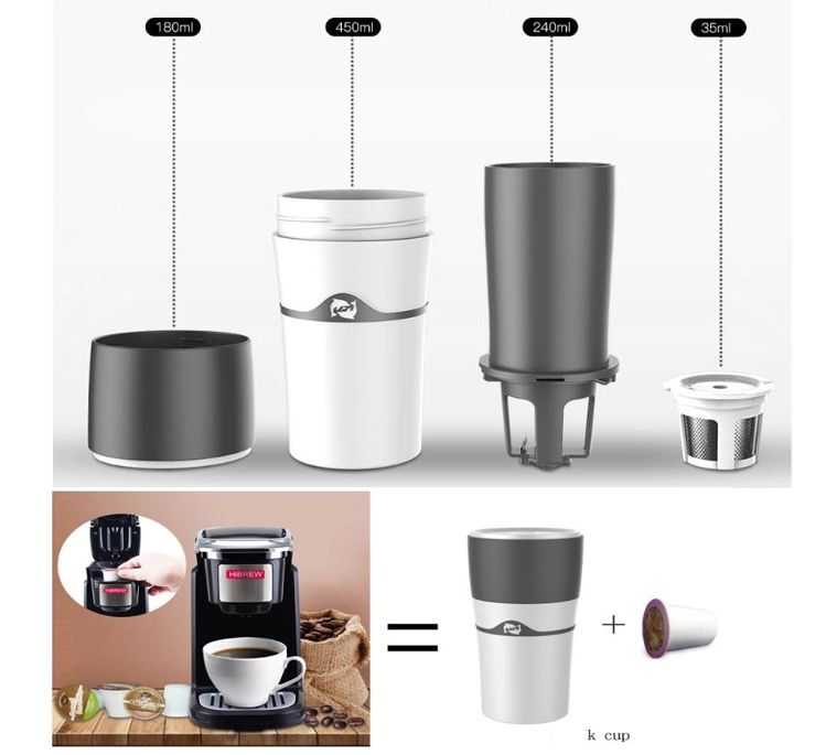 Portable Cold Brew Coffee Maker With a Vacuum Insulated 15oz 2
