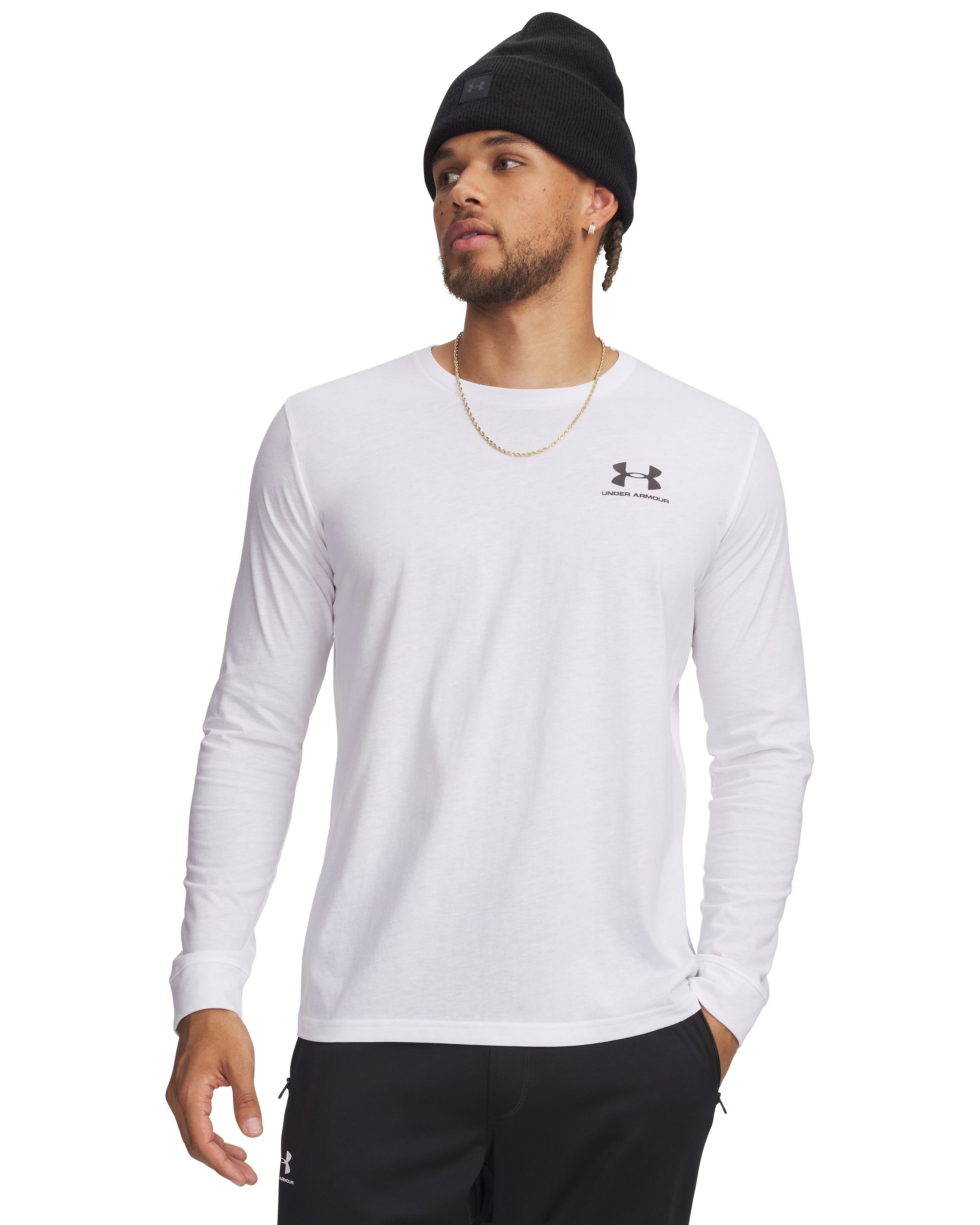 UA Left Chest Men's Long Sleeve 6