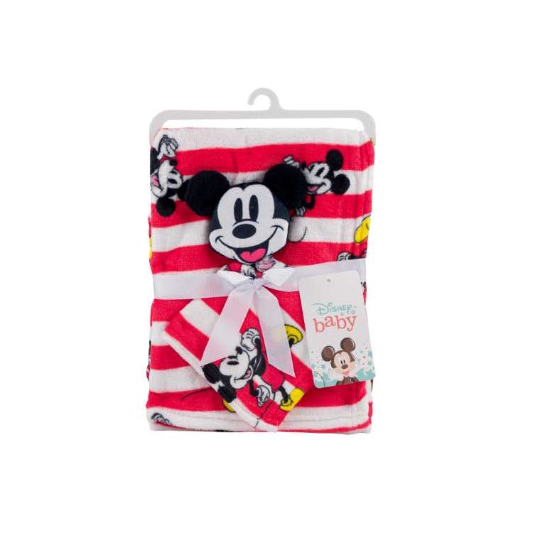 Disney Baby Blanket Sets - Mickey Mouse 30"x60"