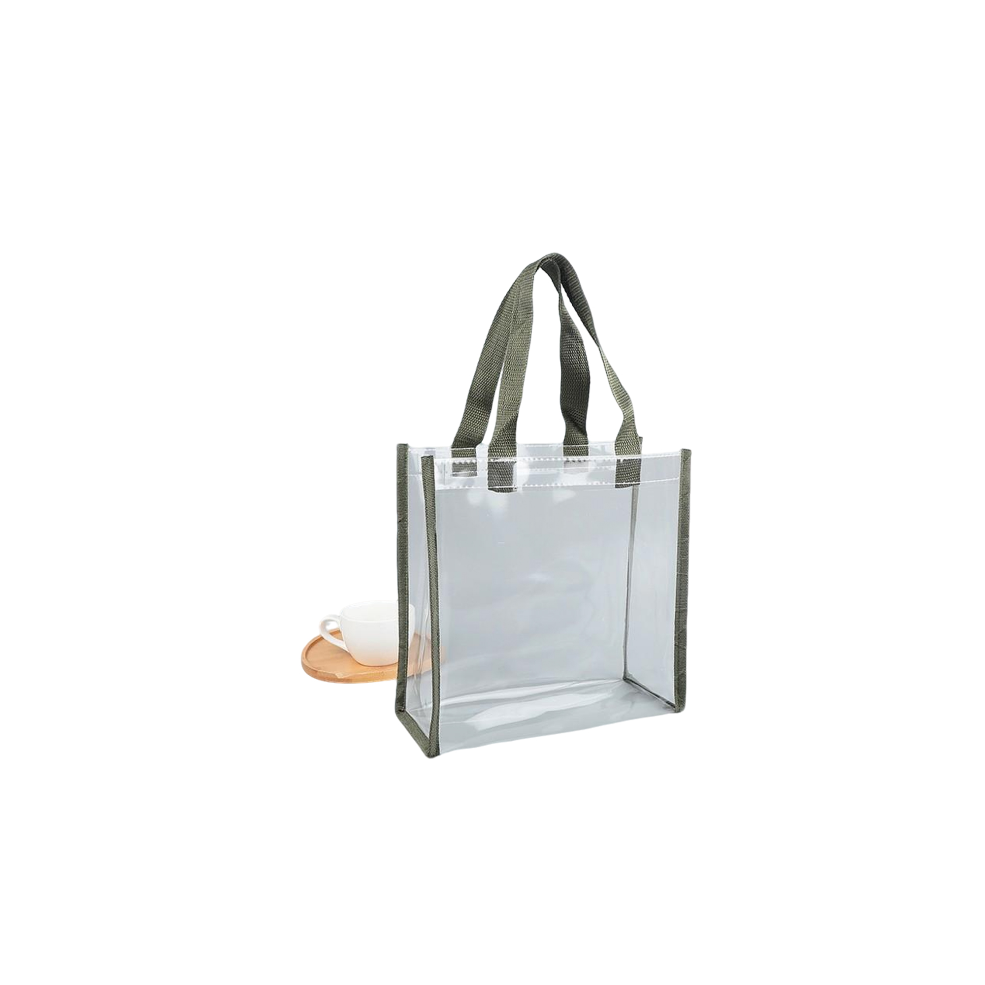 Clear Stadium Tote Bag With Handles 6