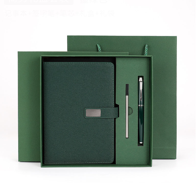 A5 Business Gift Set with Notebook Pen Refill 5