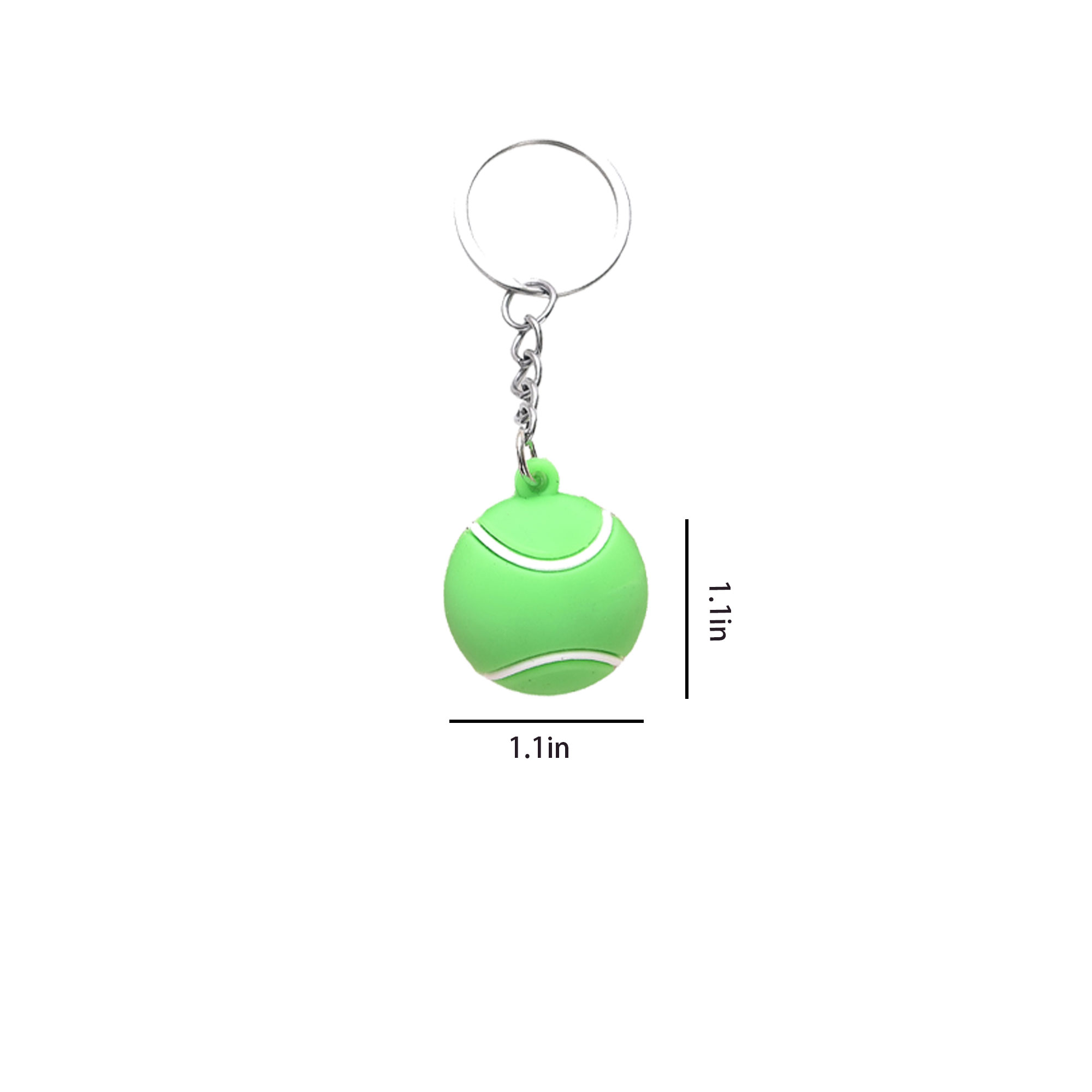 Small Basketball Keychain 1