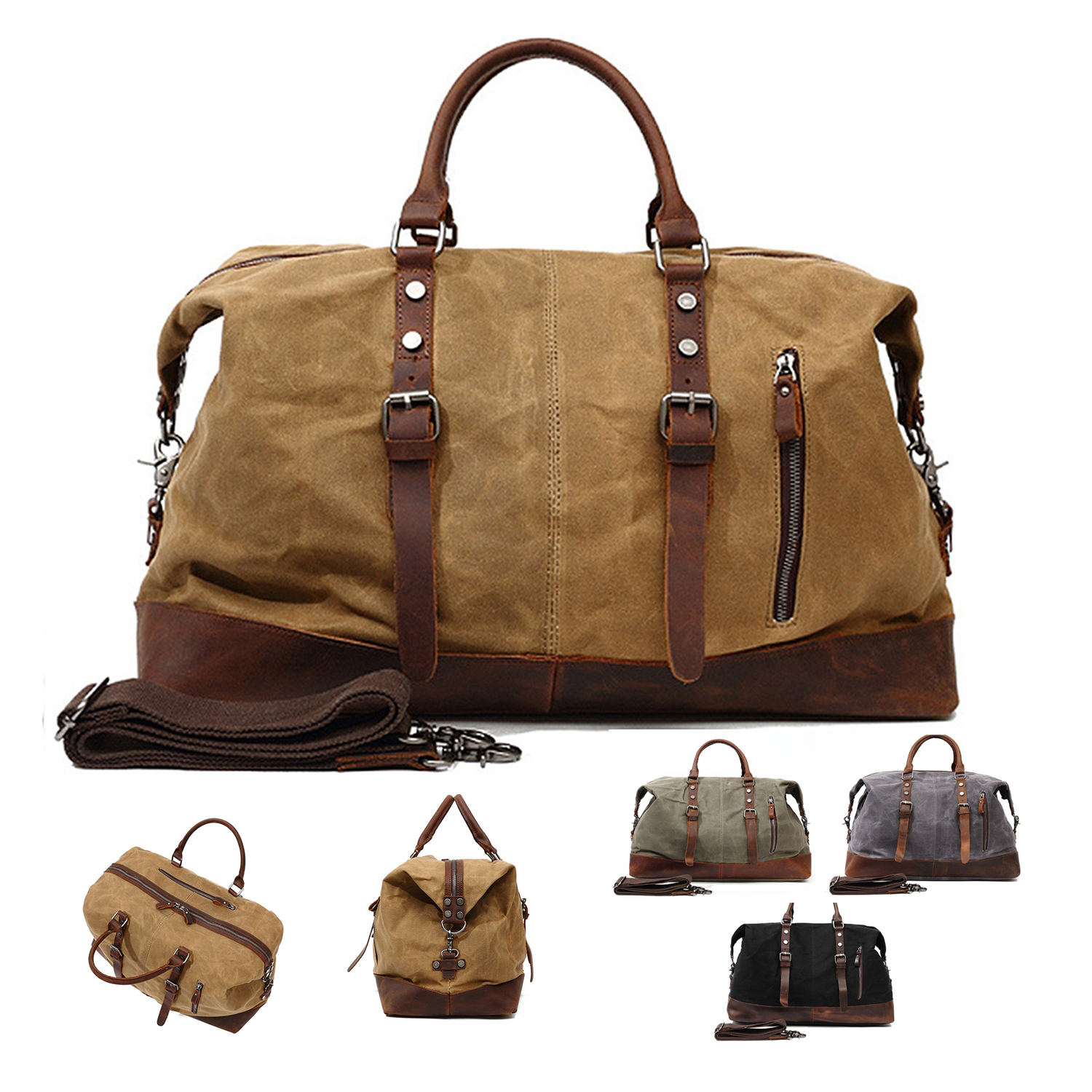Canvas Shoulder Luggage Bag 2