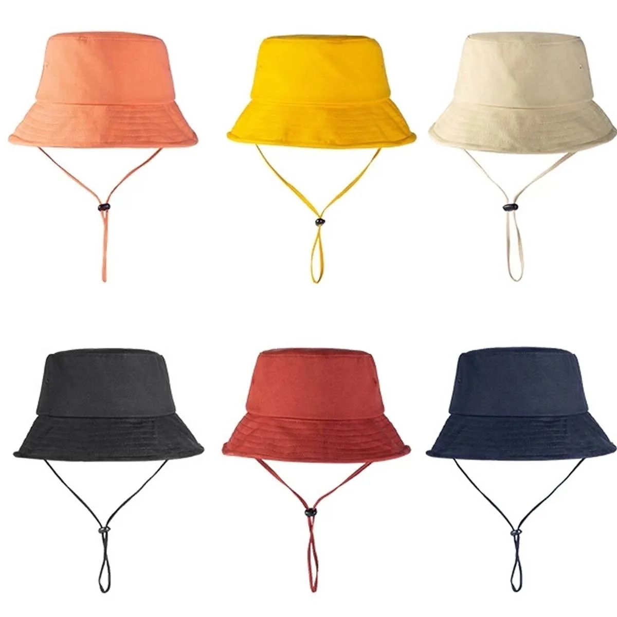 Customizable Solid Color Unisext Bucket Hat 3