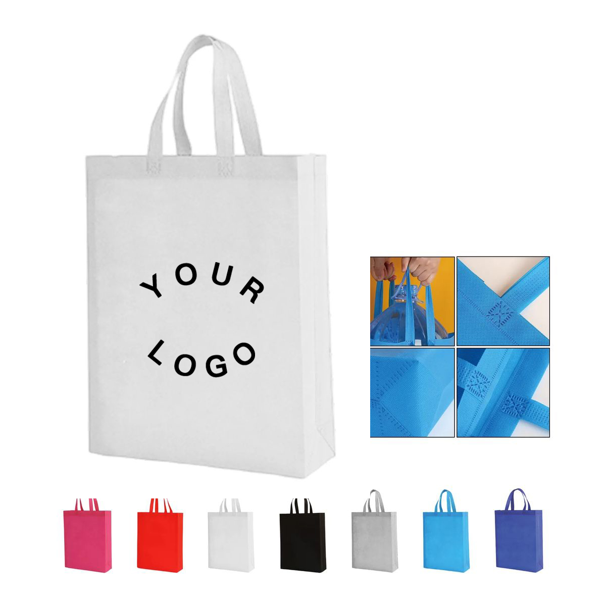 Reusable Non Woven Tote Bag for Grocery Shopping 8