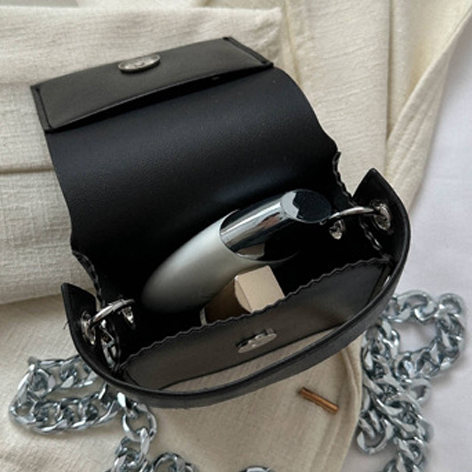Children's Minimalist and Fashionable PU Leather Handbag 6