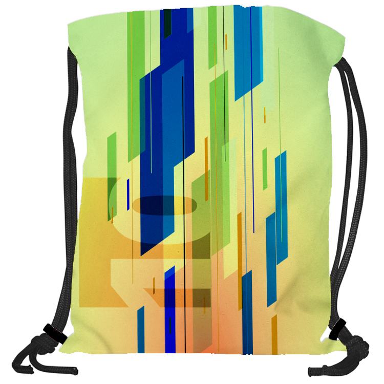 Super Colored Heavy Rope Drawstring Pack 22