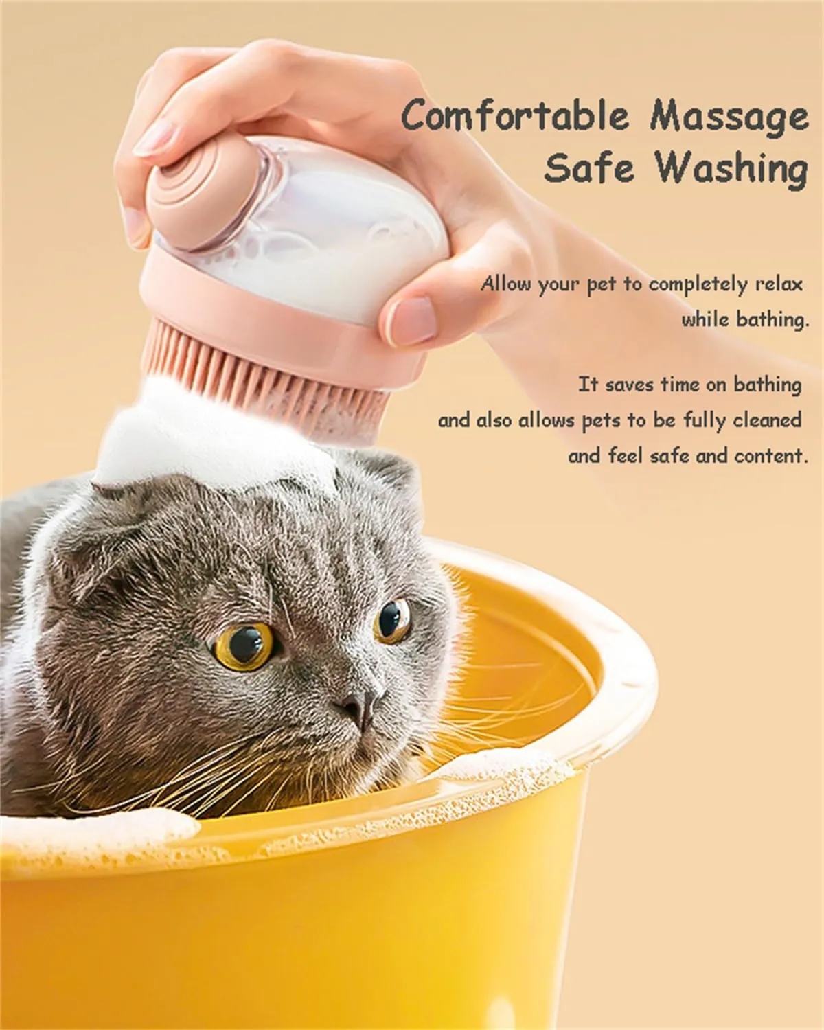 Dog Bath Scrubber Brush 11