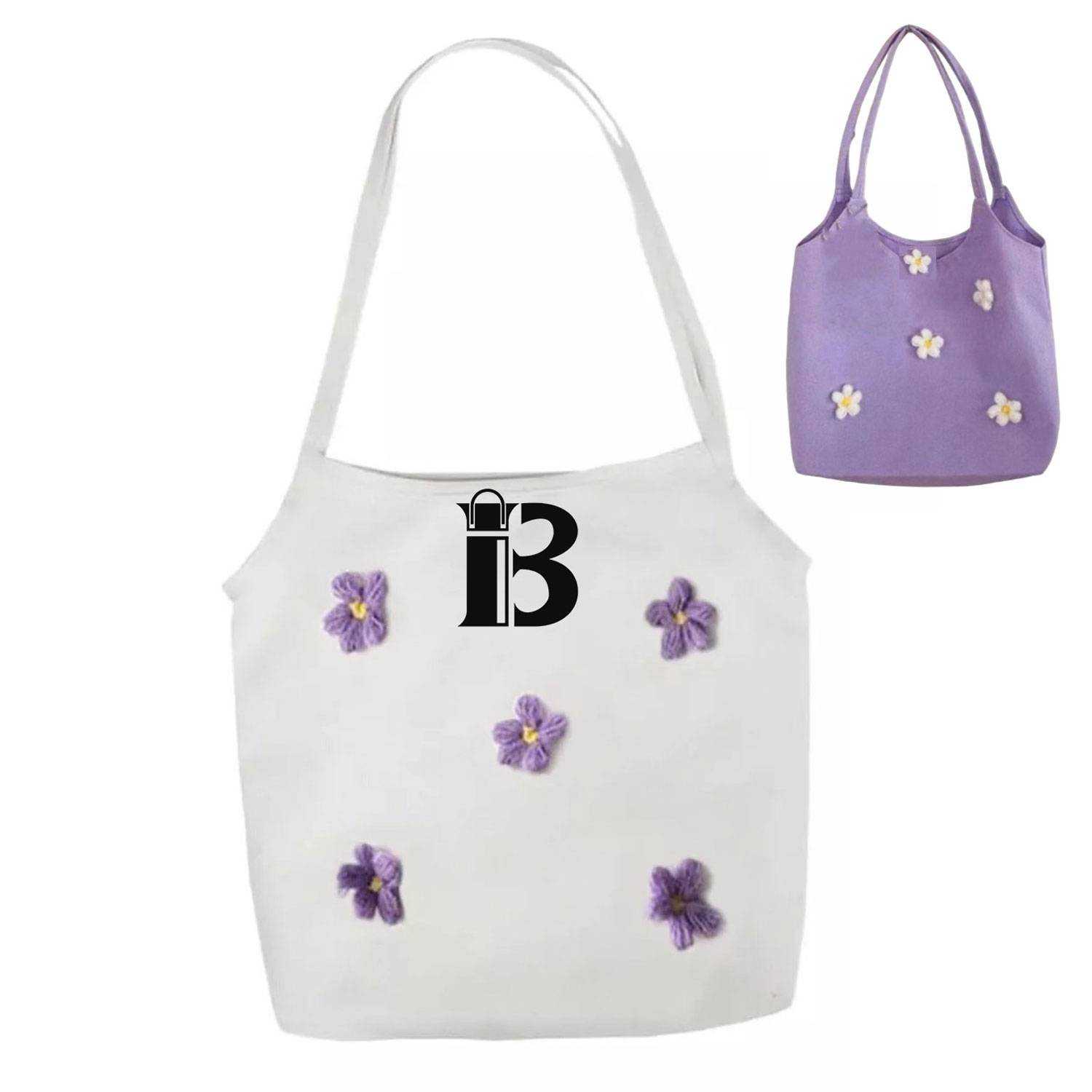 Minimalist Large Capacity Canvas Tote Bag, custom tote bag with logo imprint 2