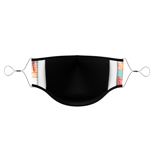 IMPORT Titan 3-Ply Dye-Sub Adult Face Mask w/ Adjustable Elastic Straps 42