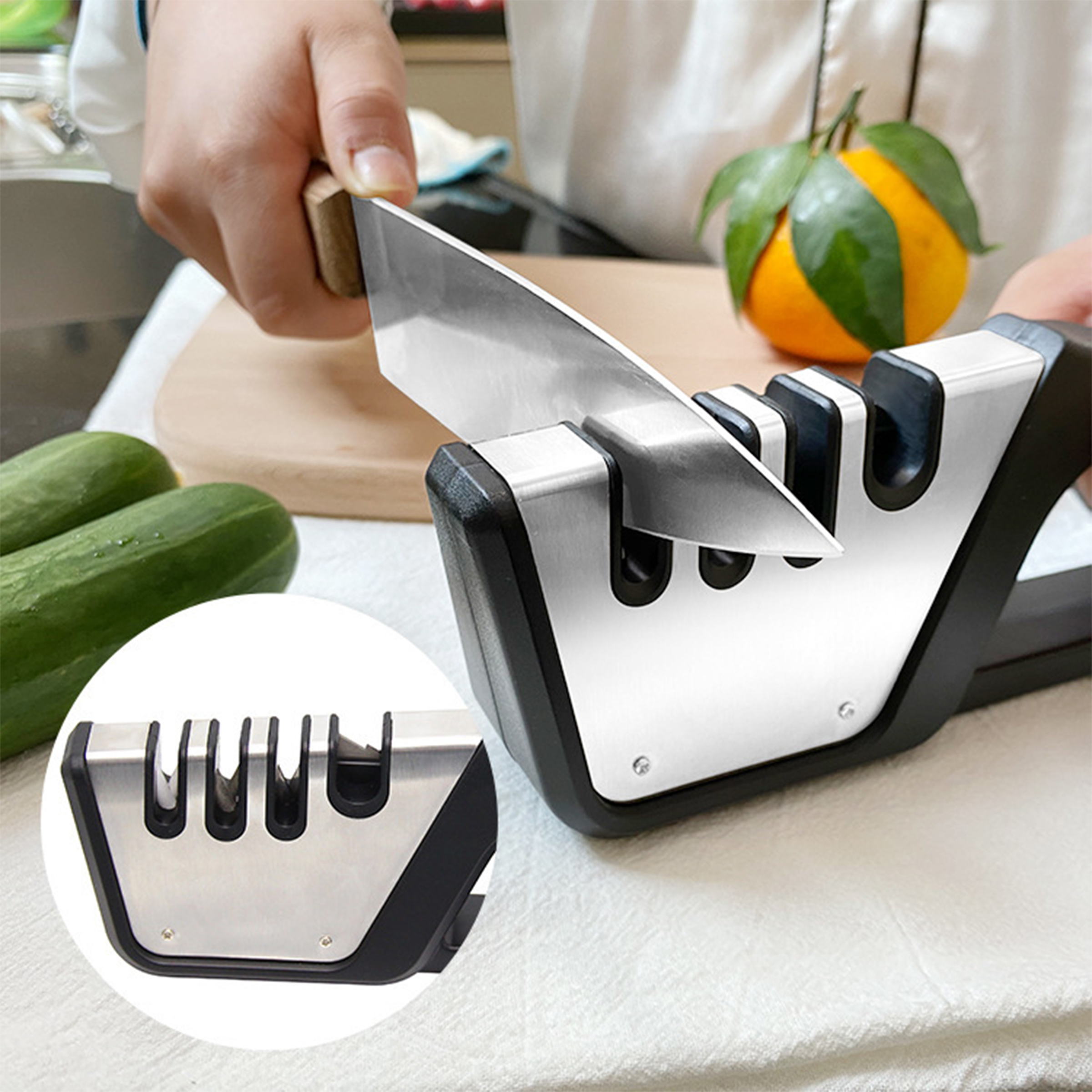 Tungsten Steel Four In One Rapid Sharpener 5