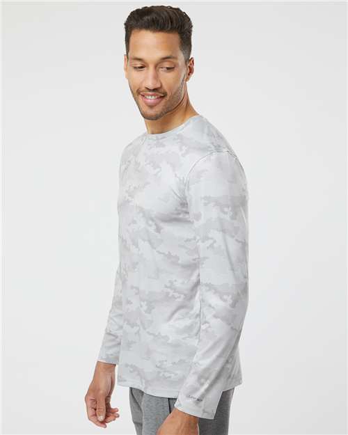 Unisex Pompano Performance Camo Long Sleeve T-Shirt - 217 33