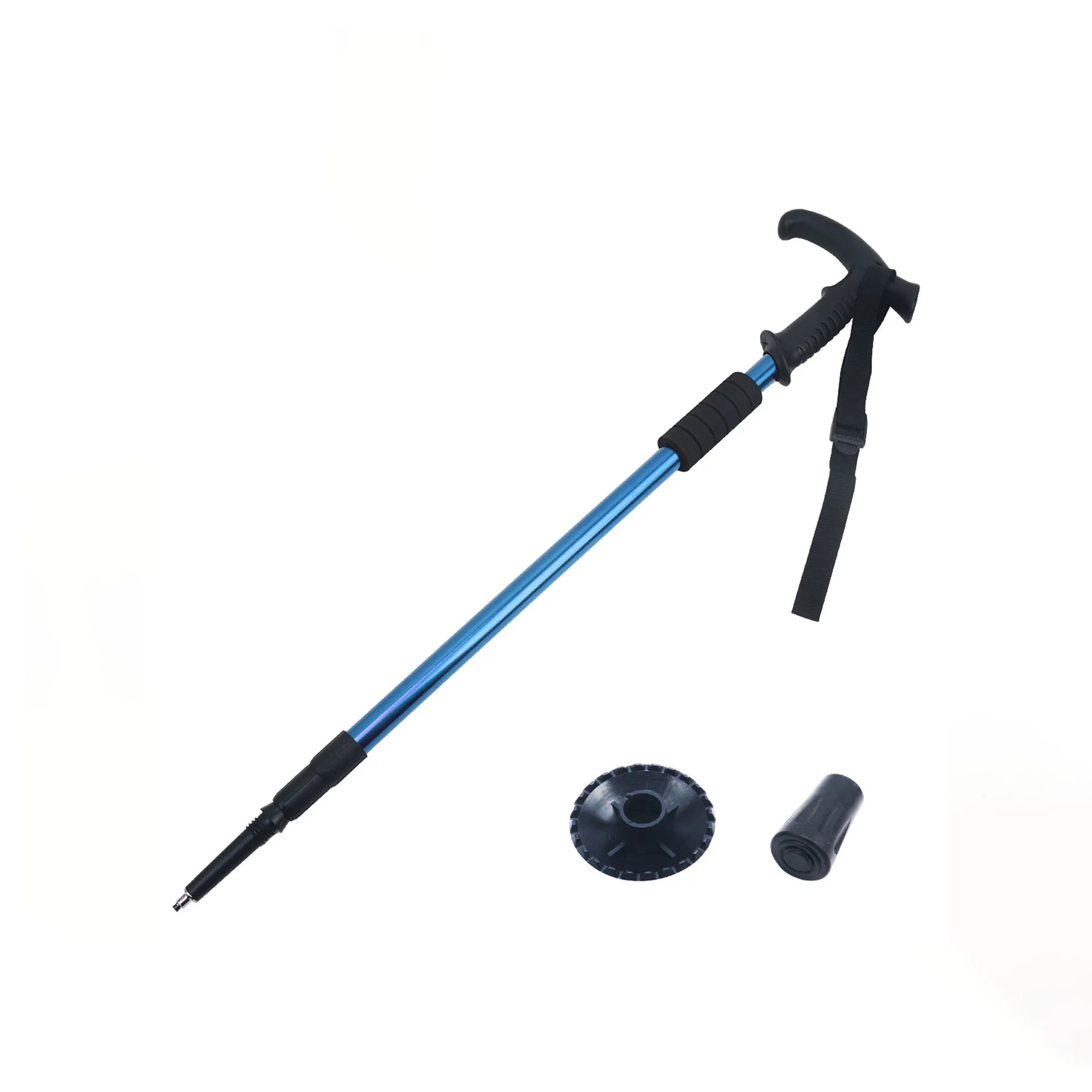 Ultralight Aluminum Telescoping Hiking Walking Trekking Pole 6