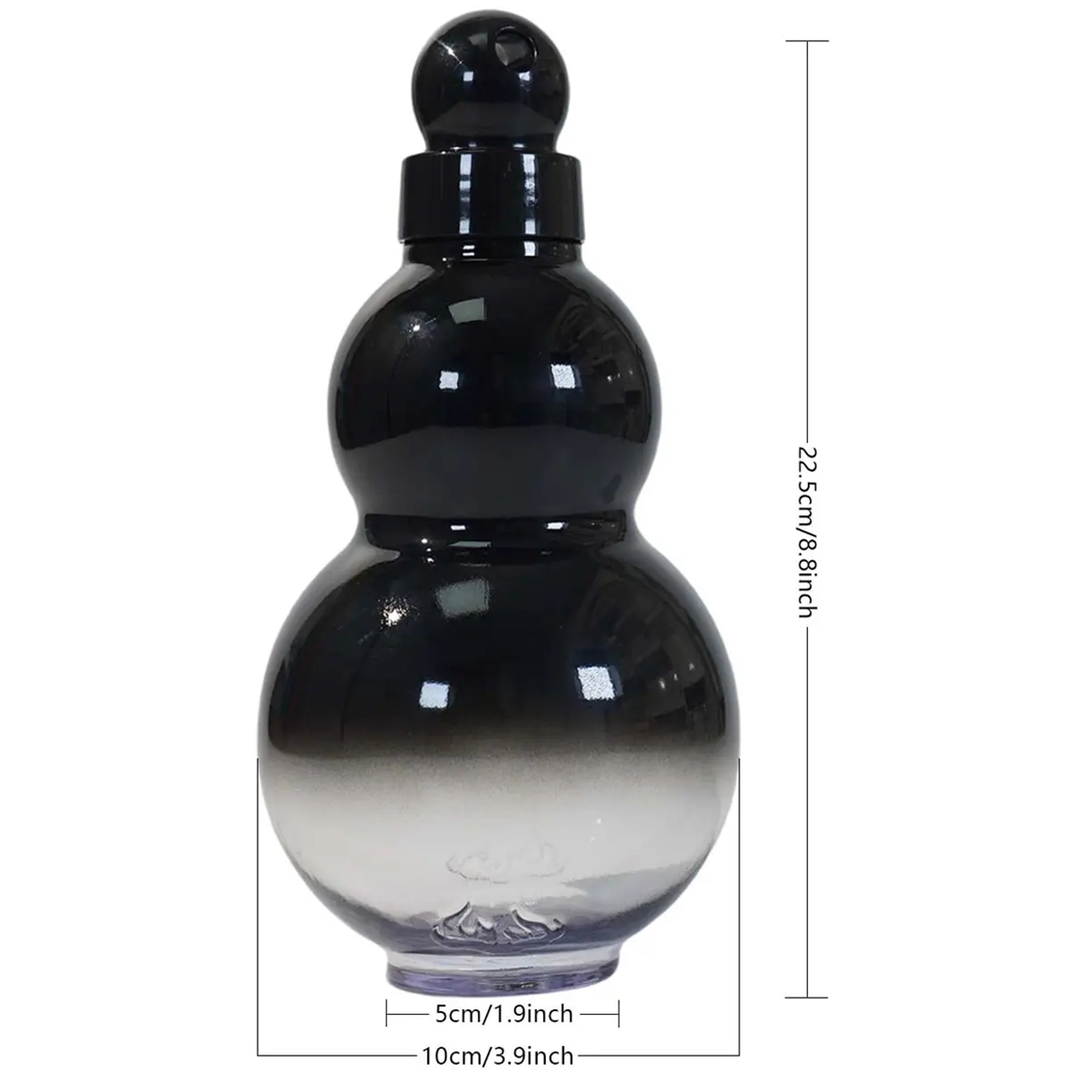 30oz Reusable Screw Top Leak Proof Gourd Water Bottle, custom water bottle with logo imprint 5