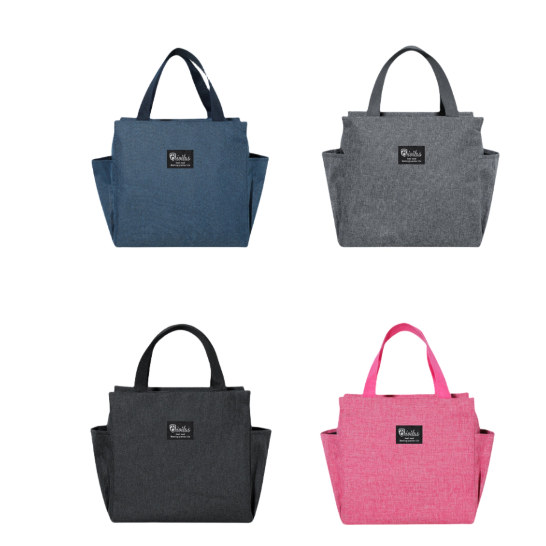 Reusable Insulated Lunch Cooler Tote Bag 4