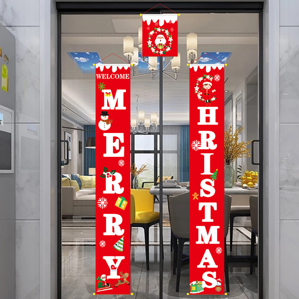 Christmas Hanging Flag Door Hanger 3