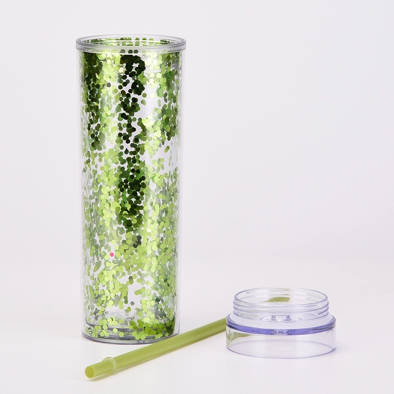 Tumbler With Reusable Straw 16Oz 1