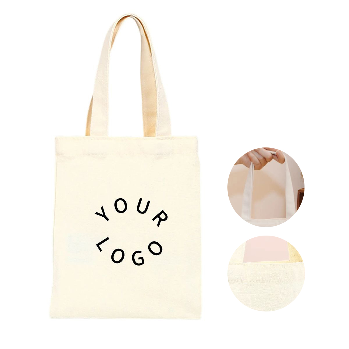 Reusable Canvas Tote Bag for Groceries and Essentials 2