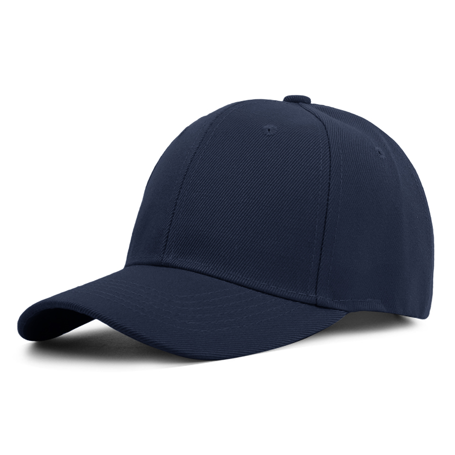 Stock Solid Color Polyester 6-Panel Cap 21