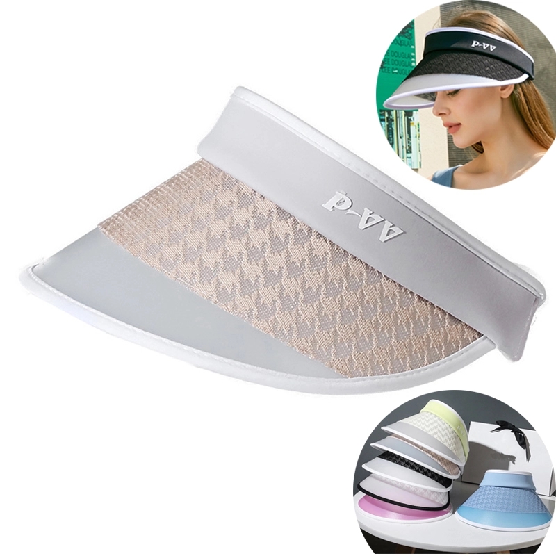 Empty Visor Cap For Women Wide Beach Sun Hats 1