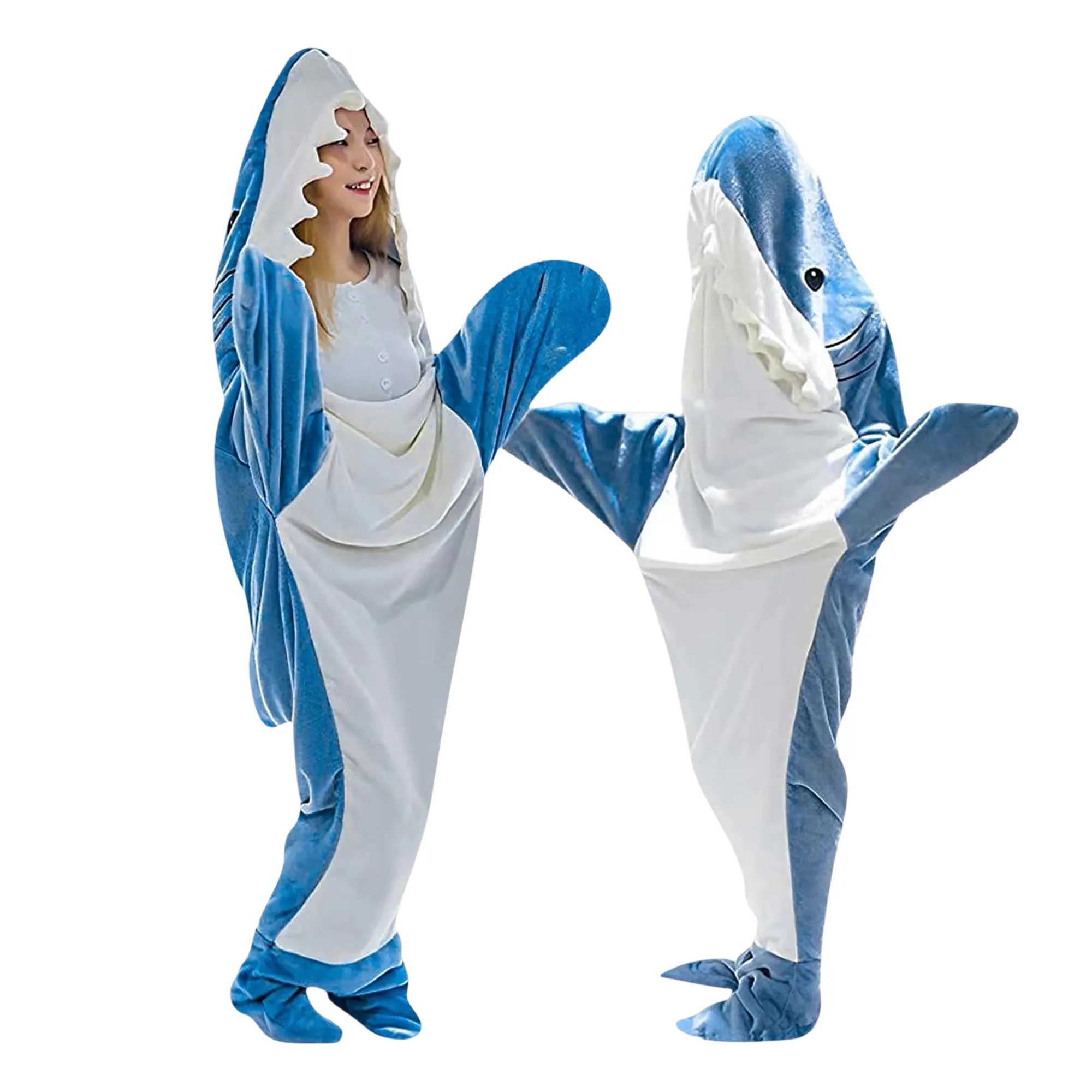 Shark Blanket Hoodie, custom hoodie or sweatshirt with logo imprint 7