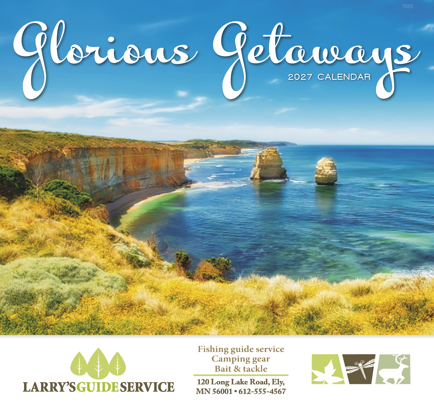 Good Value™ Glorious Getaways - Stapled Calendar 50
