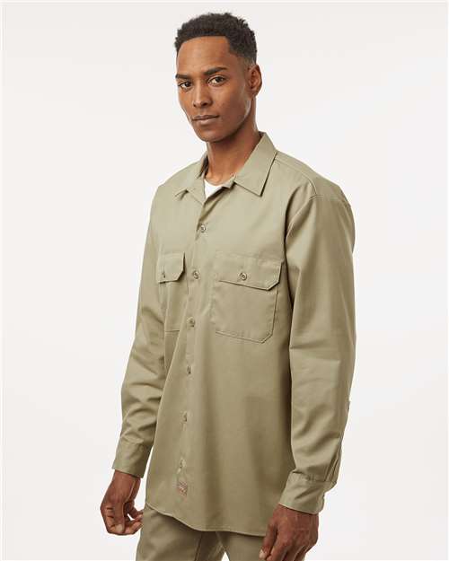 Men's Tall Long Sleeve Work Shirt - 5574T 3