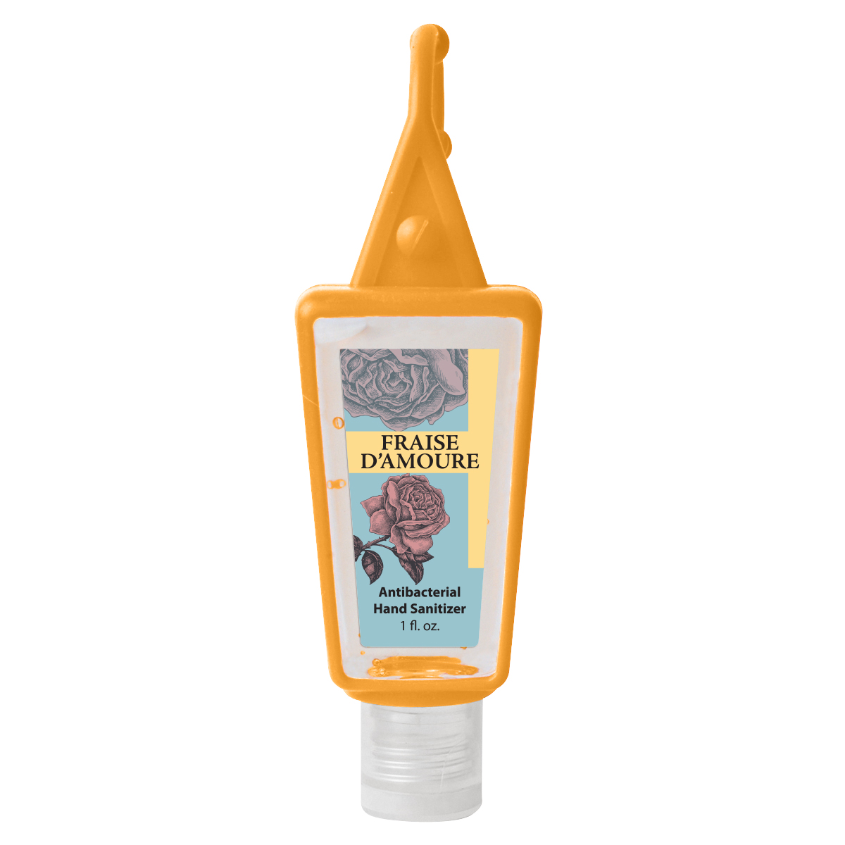 1 Oz. Hand Sanitizer In Silicone Holder 22
