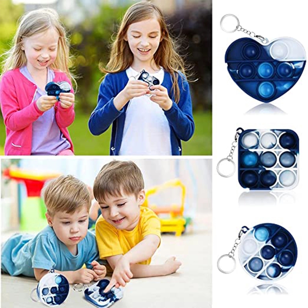 Push Bubble Pops Fidget Sensory Antistress Kids Toy 3