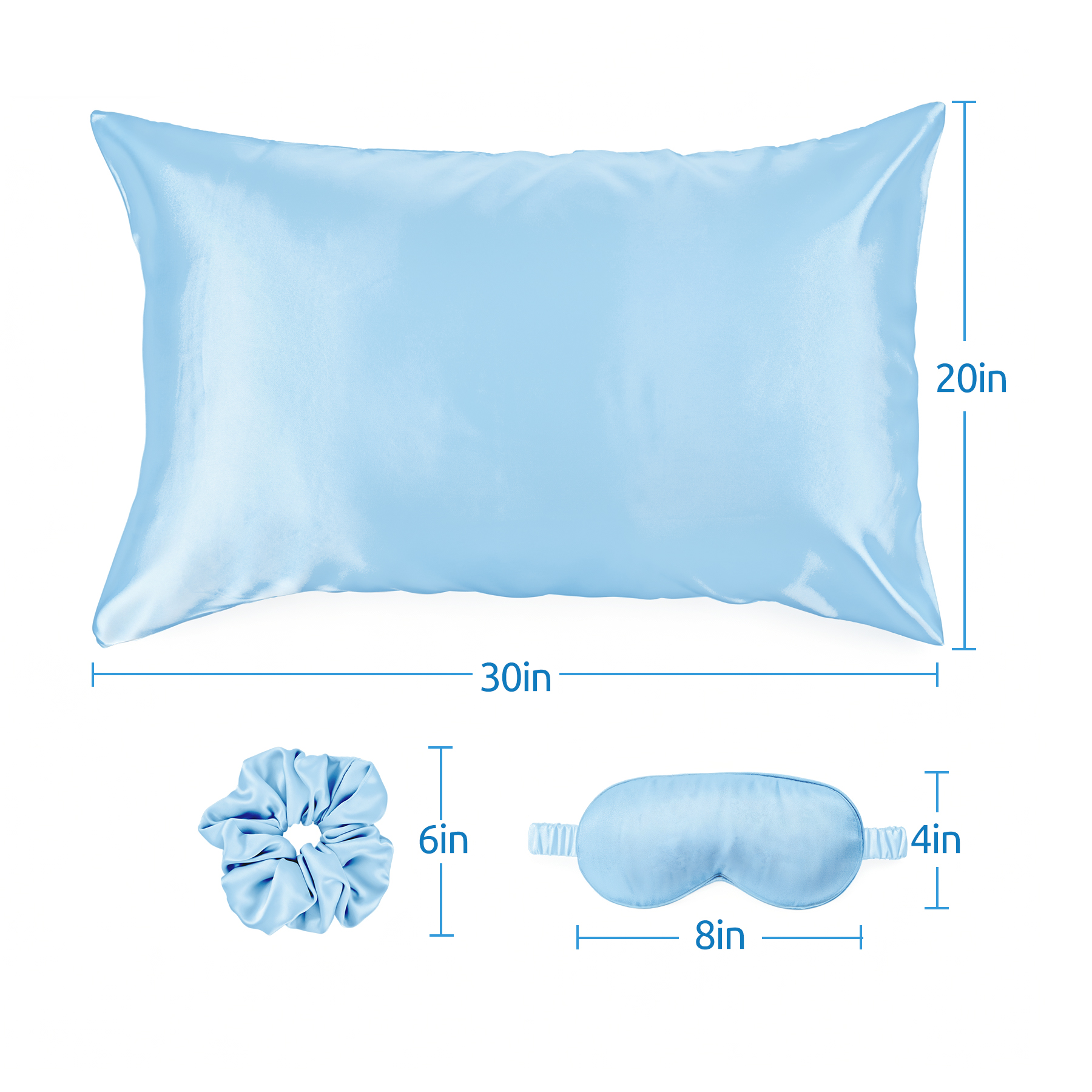Sleep Set – Pillowcase, Eye Mask, Scrunchie 6